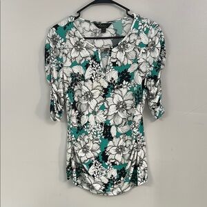 Floral Print Women's Top